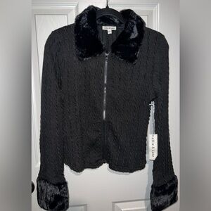 🖤 NWT 2 Piece Full Zip Sweater and Pant Set